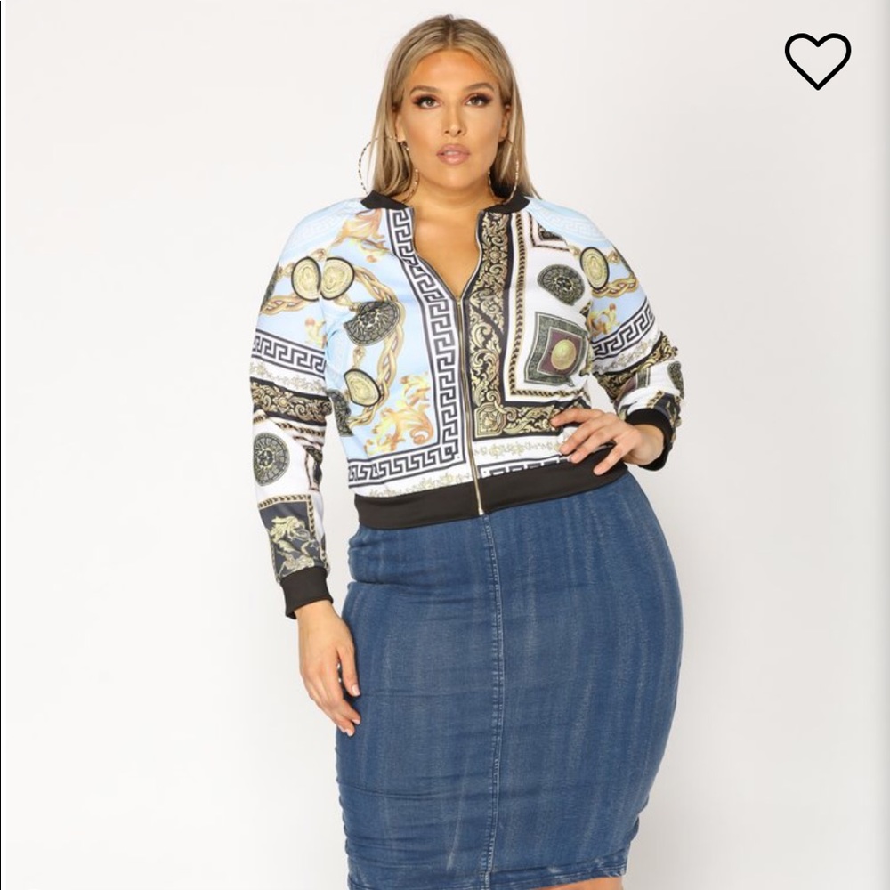 Fashion nova extra extra jacket! Size 2x